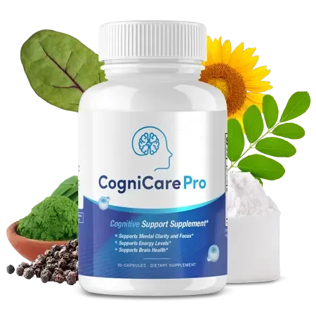 cognicare pro with flowers, berries, milk